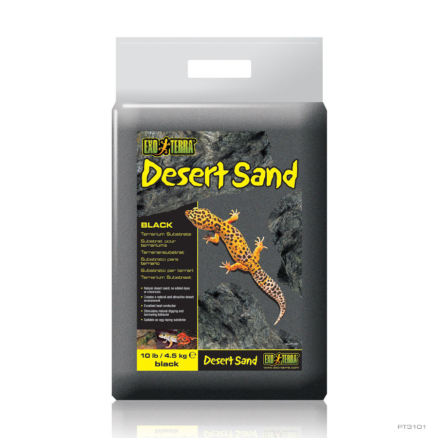 4.5 kg Exo Terra Arena del Desierto Negra para terrarios